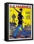 U.S. Marines, 1914-18-null-Framed Stretched Canvas
