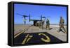 U.S. Marines and Sailors Board an Mv-22B Osprey-null-Framed Stretched Canvas