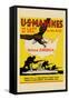 U.S. Marines Defend America-null-Framed Stretched Canvas
