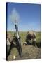 U.S. Marines Fire an M252 81Mm Mortar System-null-Stretched Canvas