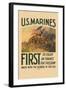 U.S. Marines, First to Fight in France for Freedom-null-Framed Art Print