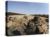 U.S. Marines Participate in a known Distance Sniper Training Course-Stocktrek Images-Stretched Canvas