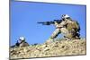 U.S. Marines Provide Security During a Patrol in Afghanistan-null-Mounted Premium Photographic Print