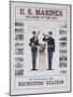 U.S. Marines Recruiting Poster-null-Mounted Giclee Print