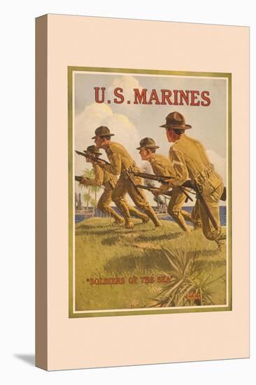 U.S. Marines, Soldiers of the Sea-null-Stretched Canvas