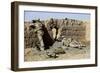 U.S. Marines Take Cover During a Patrol in Afghanistan-null-Framed Photographic Print