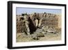 U.S. Marines Take Cover During a Patrol in Afghanistan-null-Framed Photographic Print