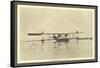 U. S. Naval Flying Boat-null-Framed Stretched Canvas