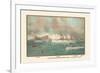 U.S. Navy 2nd Class Cruisers, 1899-Werner-Framed Premium Giclee Print