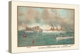 U.S. Navy 2nd Class Cruisers, 1899-Werner-Stretched Canvas