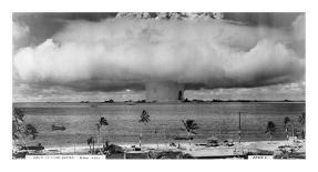 Bikini Atoll - Operation Crossroads Baker Detonation - July 25, 1946: DBCR-T1-318-Exp #2 AF434-6-U^S^ Navy-Art Print