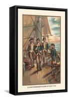 U.S. Navy, Commander and Chief of Fleet, 1776-Werner-Framed Stretched Canvas