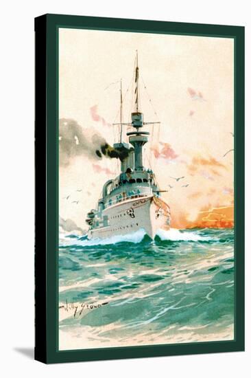 U.S. Navy: Determination-Willy Stower-Stretched Canvas