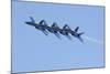 U.S. Navy Flight Demonstration Squadron, the Blue Angels-null-Mounted Photographic Print