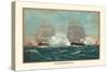 U.S. Navy Frigate, 1815-Werner-Stretched Canvas