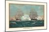 U.S. Navy Frigate, 1815-Werner-Mounted Art Print