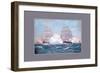 U.S. Navy: Frigate-Werner-Framed Art Print