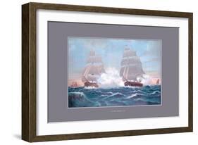 U.S. Navy: Frigate-Werner-Framed Art Print