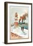 U.S. Navy: January Morning-Willy Stower-Framed Art Print