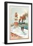 U.S. Navy: January Morning-Willy Stower-Framed Art Print