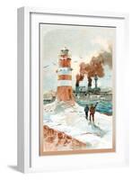 U.S. Navy: January Morning-Willy Stower-Framed Art Print