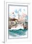 U.S. Navy: Mighty-Willy Stower-Framed Art Print