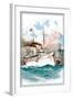 U.S. Navy: Mighty-Willy Stower-Framed Art Print