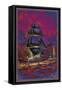 U.S. Navy: Night Falls-Willy Stower-Framed Stretched Canvas