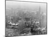 U.S. Navy Observation Planes Fly Over New York City-null-Mounted Premium Photographic Print