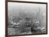 U.S. Navy Observation Planes Fly Over New York City-null-Framed Photographic Print