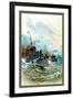 U.S. Navy: Rough Seas-Willy Stower-Framed Art Print