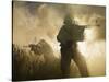 U.S. Navy SEALs During a Combat Scene-Stocktrek Images-Stretched Canvas