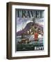 U.S. Navy Travel Poster-null-Framed Premium Giclee Print