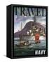U.S. Navy Travel Poster-null-Framed Stretched Canvas
