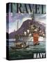 U.S. Navy Travel Poster-null-Stretched Canvas