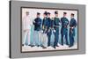 U.S. Navy: Uniforms, 1899-Werner-Stretched Canvas