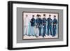 U.S. Navy: Uniforms, 1899-Werner-Framed Art Print