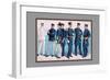 U.S. Navy: Uniforms, 1899-Werner-Framed Art Print