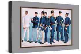 U.S. Navy: Uniforms, 1899-Werner-Stretched Canvas