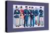 U.S. Navy: Uniforms, 1899-Werner-Stretched Canvas