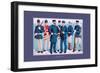 U.S. Navy: Uniforms, 1899-Werner-Framed Art Print