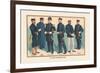 U.S. Navy Uniforms 1899-Werner-Framed Premium Giclee Print