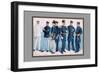 U.S. Navy: Uniforms, 1899-Werner-Framed Art Print