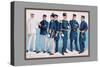 U.S. Navy: Uniforms, 1899-Werner-Stretched Canvas