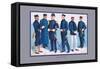 U.S. Navy: Uniforms, 1899-Werner-Framed Stretched Canvas