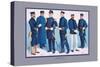 U.S. Navy: Uniforms, 1899-Werner-Stretched Canvas