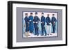 U.S. Navy: Uniforms, 1899-Werner-Framed Art Print