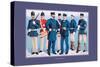 U.S. Navy: Uniforms, 1899-Werner-Stretched Canvas