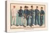 U.S. Navy Uniforms 1899-Werner-Stretched Canvas