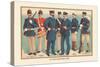 U.S. Navy Uniforms 1899-Werner-Stretched Canvas